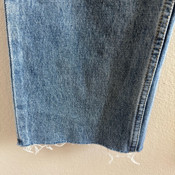 Toteme Classic Cut Denim Jeans Raw Hem size 27 - Picture 4 of 11